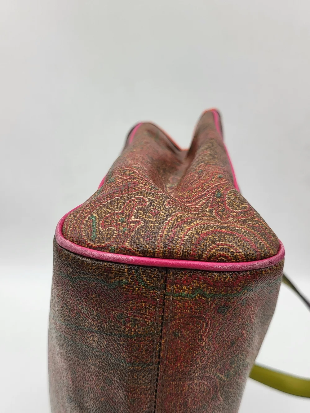 Etro Multicolor Paisley Pattern MM Tote Bag. Authentic..